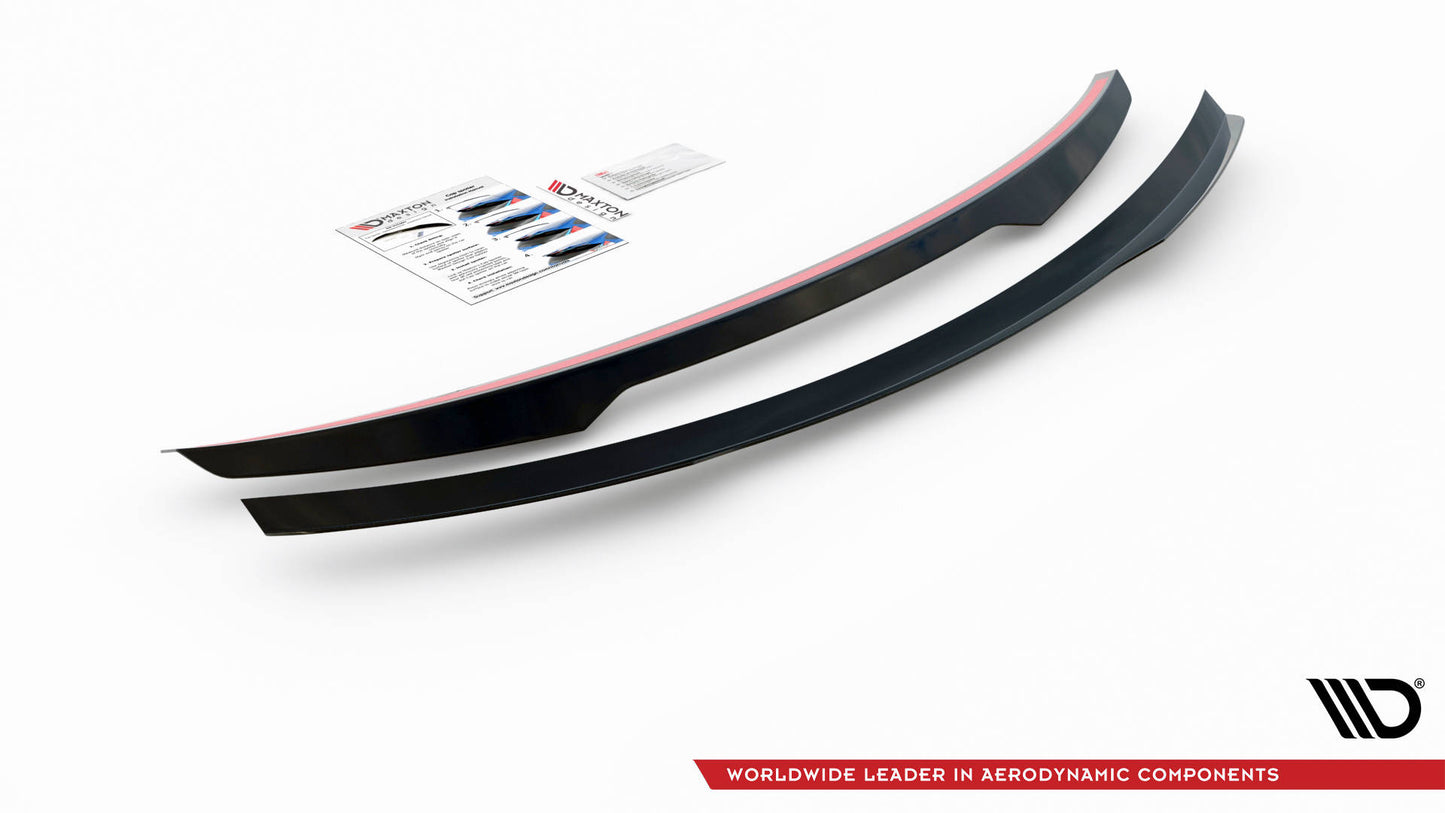 Spoiler CAP für Opel Insignia Mk2 schwarz Hochglanz