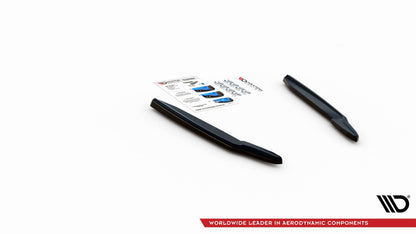 Heck Ansatz Flaps Diffusor für BMW 6er GT G32 M-Paket schwarz matt