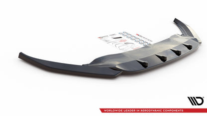 Front Ansatz V.1 für Volkswagen Passat B8 schwarz Hochglanz