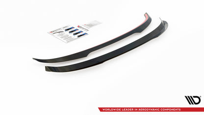 Spoiler CAP für Audi A3 Sportback 8V Carbon Look