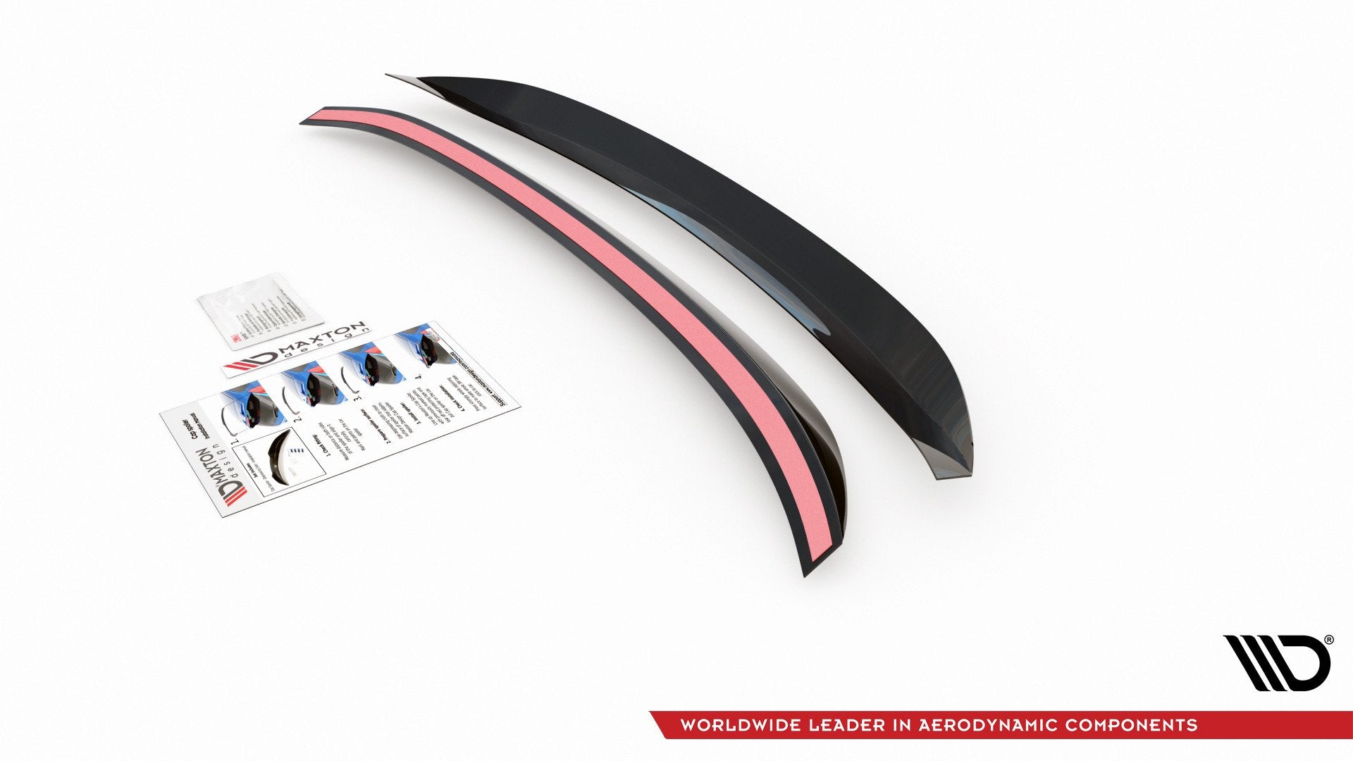 Spoiler CAP für Ford Mondeo Liftback Mk5 Facelift schwarz matt