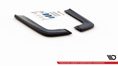 Heck Ansatz Flaps Diffusor V.2 für Mercedes-Benz V-Klasse AMG-Line W447 Facelift Carbon Look