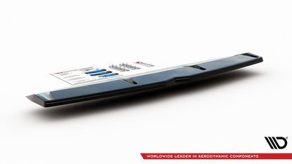 Mittlerer Diffusor Heck Ansatz für Hyundai I30 N Mk3 Fastback  schwarz Hochglanz