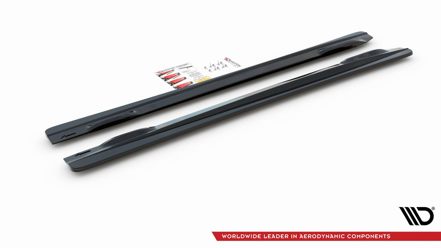 Seitenschweller Ansatz für Mazda CX-3 Carbon Look