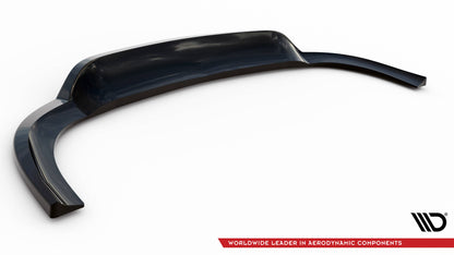 Mittlerer Diffusor Heck Ansatz DTM Look für Hyundai ix35 Mk1 schwarz Hochglanz