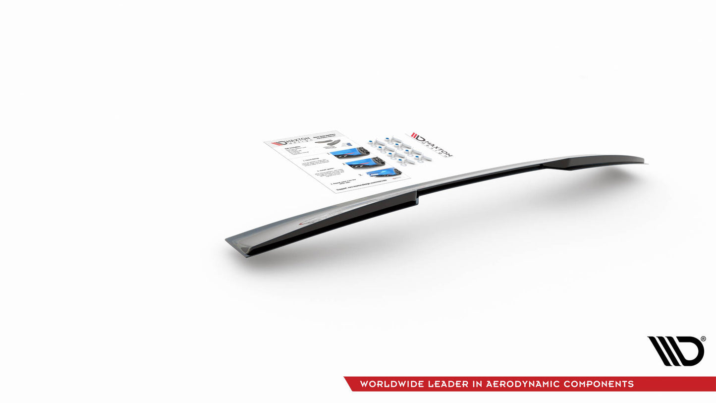 Heckscheiben Spoiler für BMW M2 F87 schwarz matt