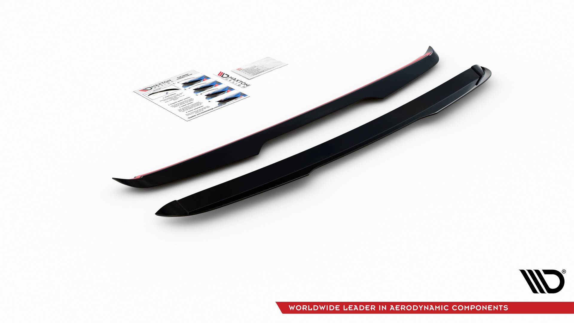Spoiler CAP für Toyota RAV4 Mk5 schwarz matt