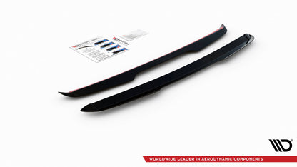 Spoiler CAP für Toyota RAV4 Mk5 Carbon Look