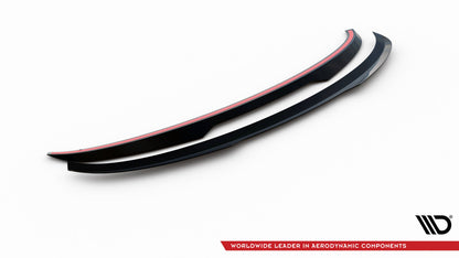 Spoiler CAP für BMW 3er GT F34 schwarz Hochglanz