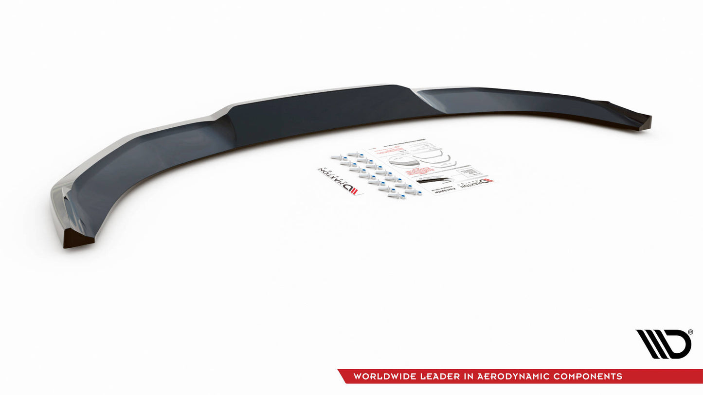 Front Ansatz V.3 für Nissan 370Z Nismo Facelift schwarz matt