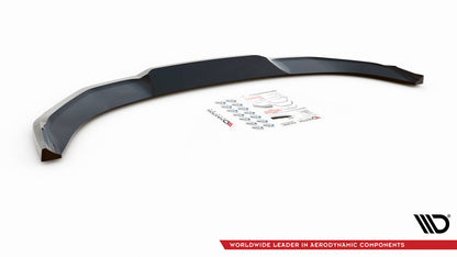 Front Ansatz V.3 für Nissan 370Z Nismo Facelift schwarz matt