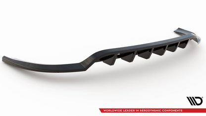Mittlerer Diffusor Heck Ansatz DTM Look für Hyundai ix35 Mk1 Carbon Look