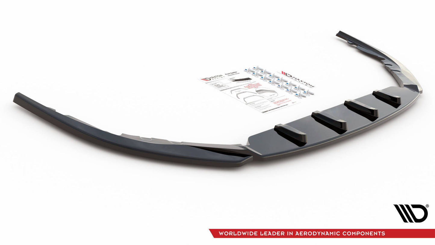 Front Ansatz V.2 für Toyota Avensis Mk3 Facelift Carbon Look