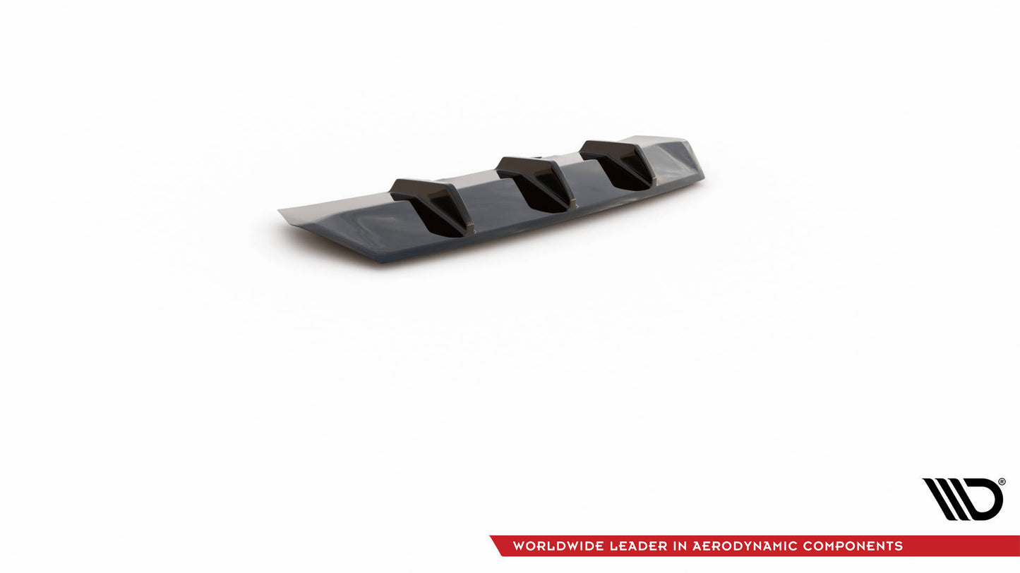 Diffusor Heck Ansatz für Renault Talisman schwarz matt