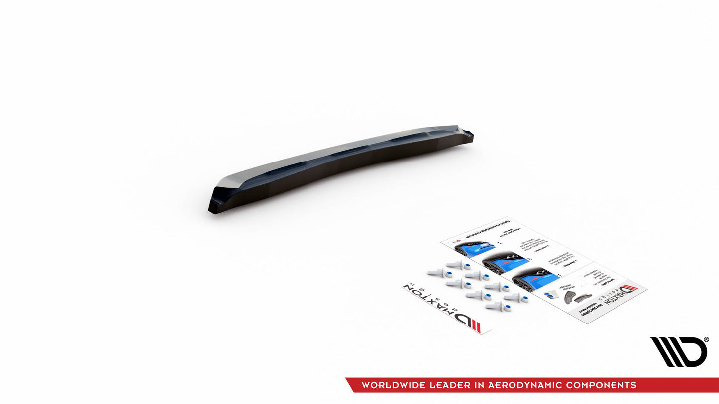 Mittlerer Diffusor Heck Ansatz für Ford Escape ST-Line Mk3 Carbon Look