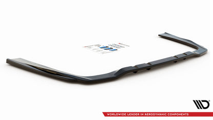 Mittlerer Diffusor Heck Ansatz DTM Look für Mercedes-AMG CLS 53 C257 schwarz Hochglanz