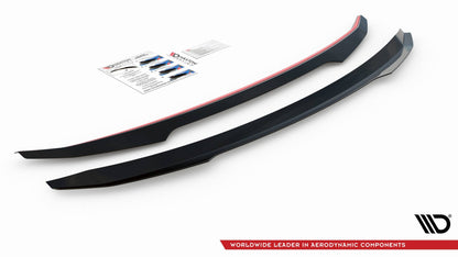 Spoiler CAP für Volvo S60 R-Design Mk3 Carbon Look