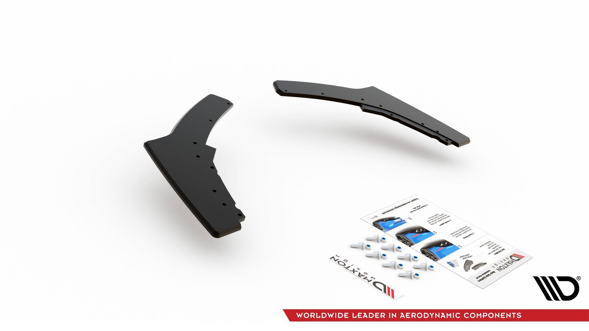 Robuste Racing Heck Ansatz Flaps Diffusor V.2 für BMW 1er F20 M140i