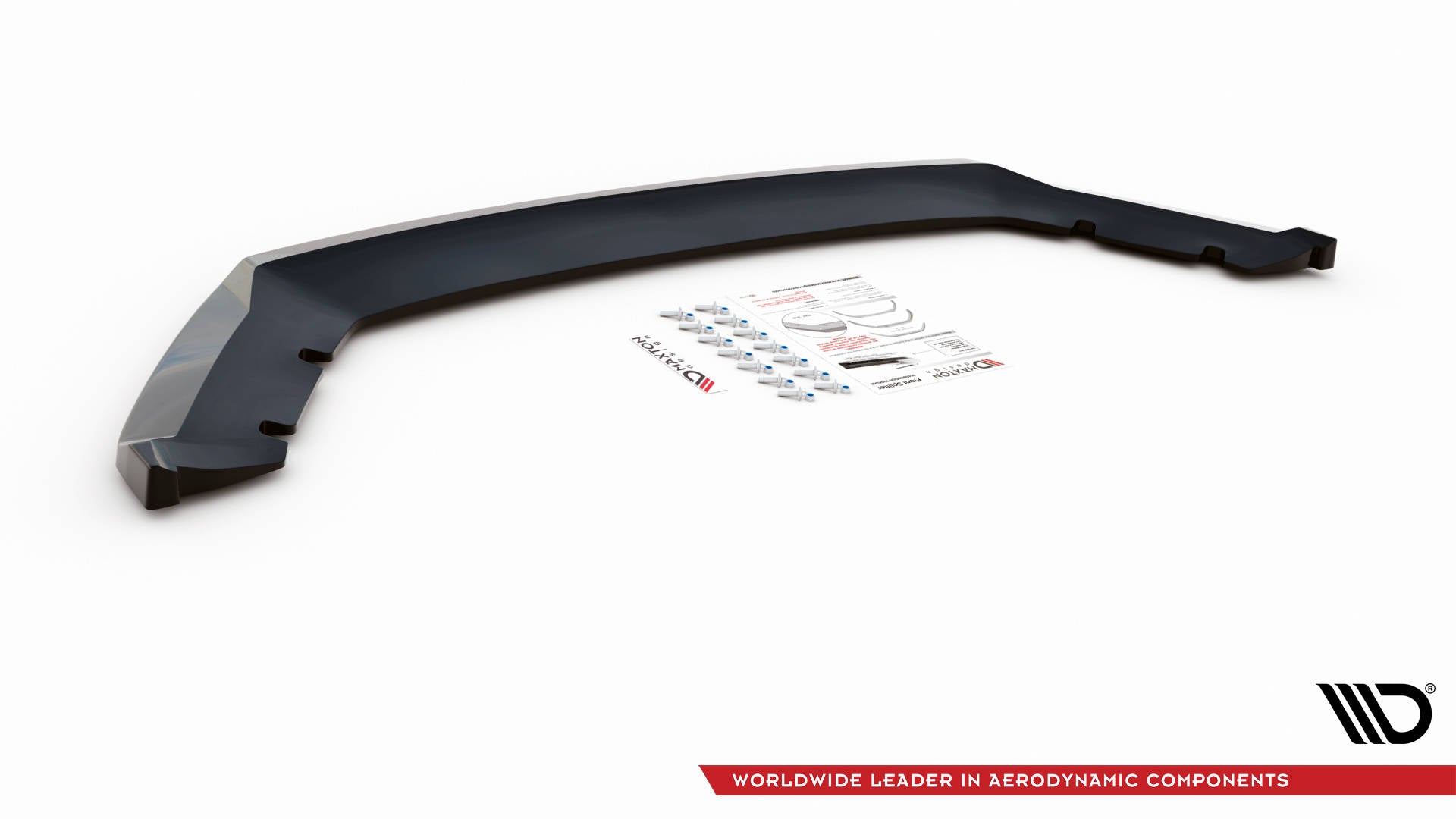 Front Ansatz V.2 für Seat Leon Mk3 schwarz matt