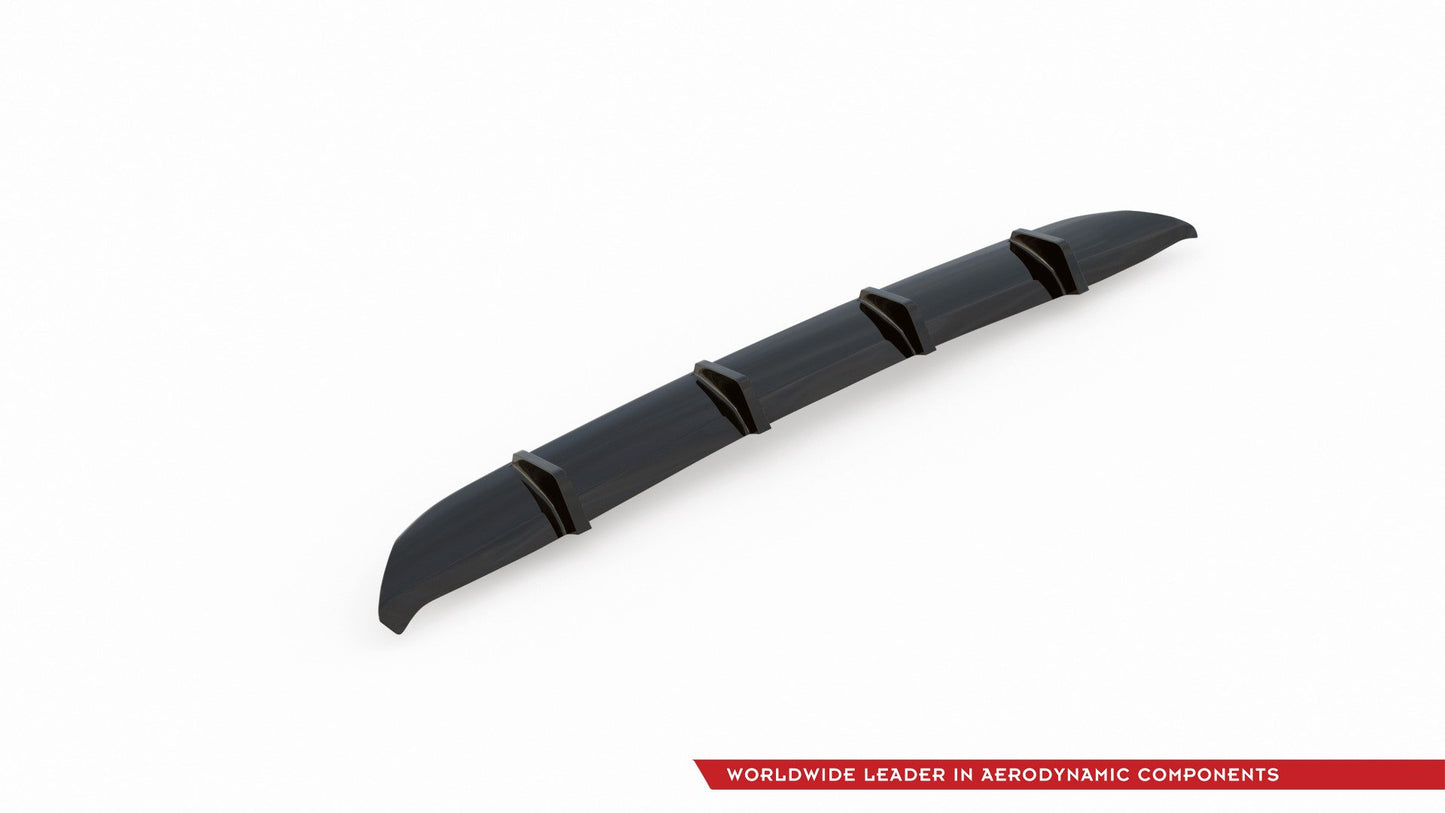 Diffusor Heck Ansatz für Toyota Corolla XII Limousine schwarz matt