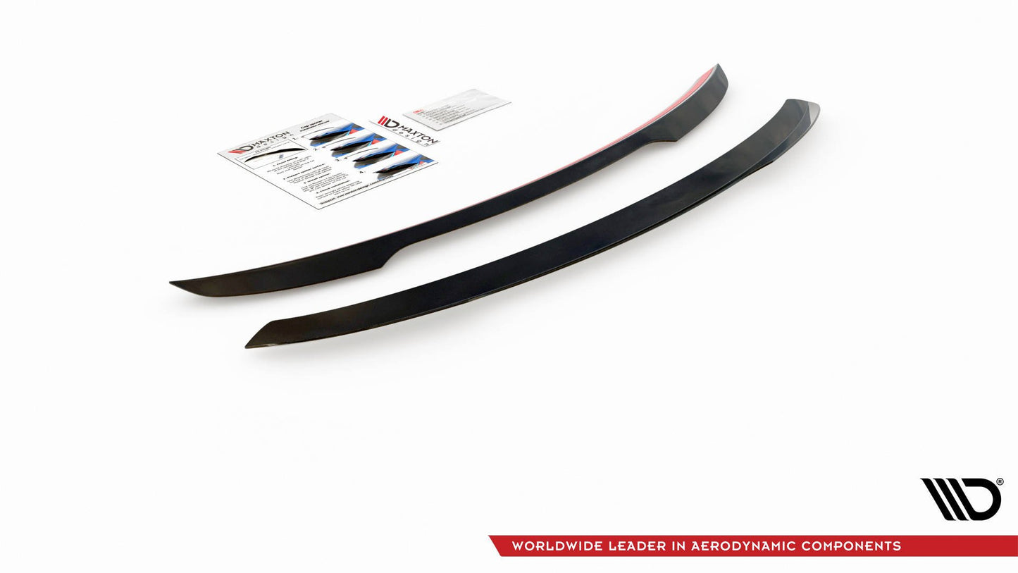 Spoiler CAP für Mercedes-Benz E Kombi W213 schwarz matt