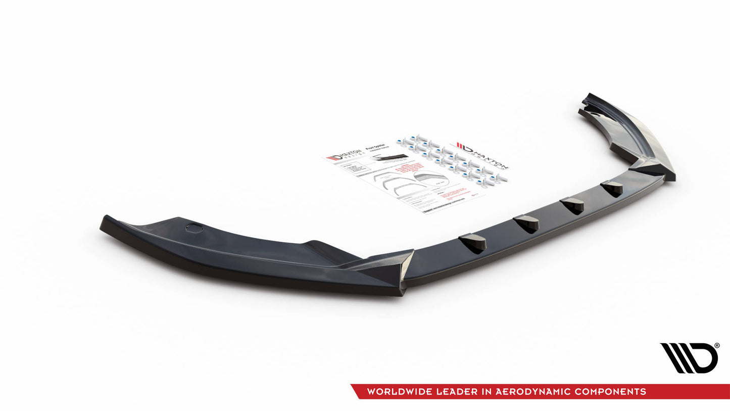Front Ansatz V.1 für Seat Ibiza FR/ Standard Mk5 schwarz matt