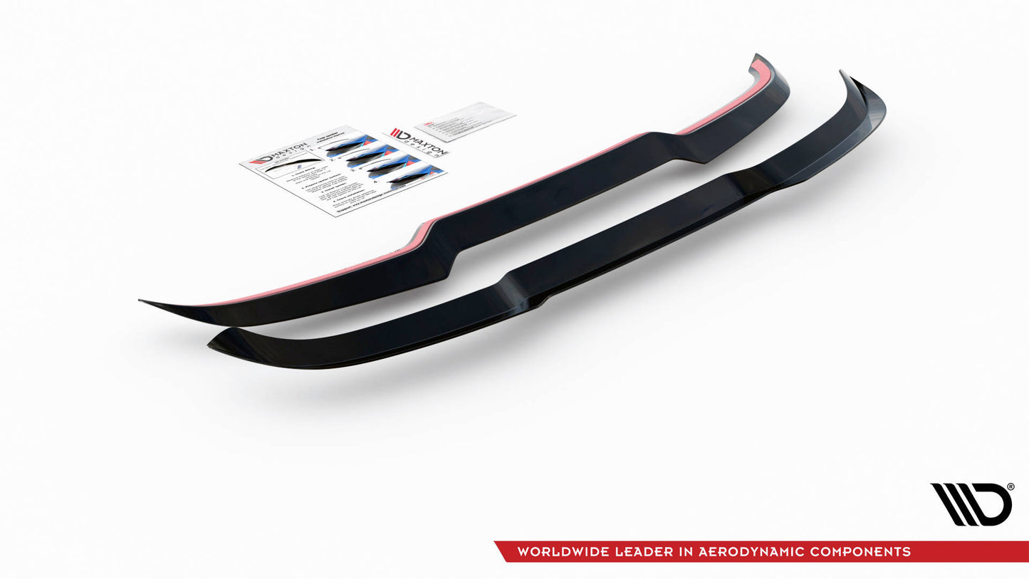 Spoiler CAP für BMW X5M F95 schwarz matt