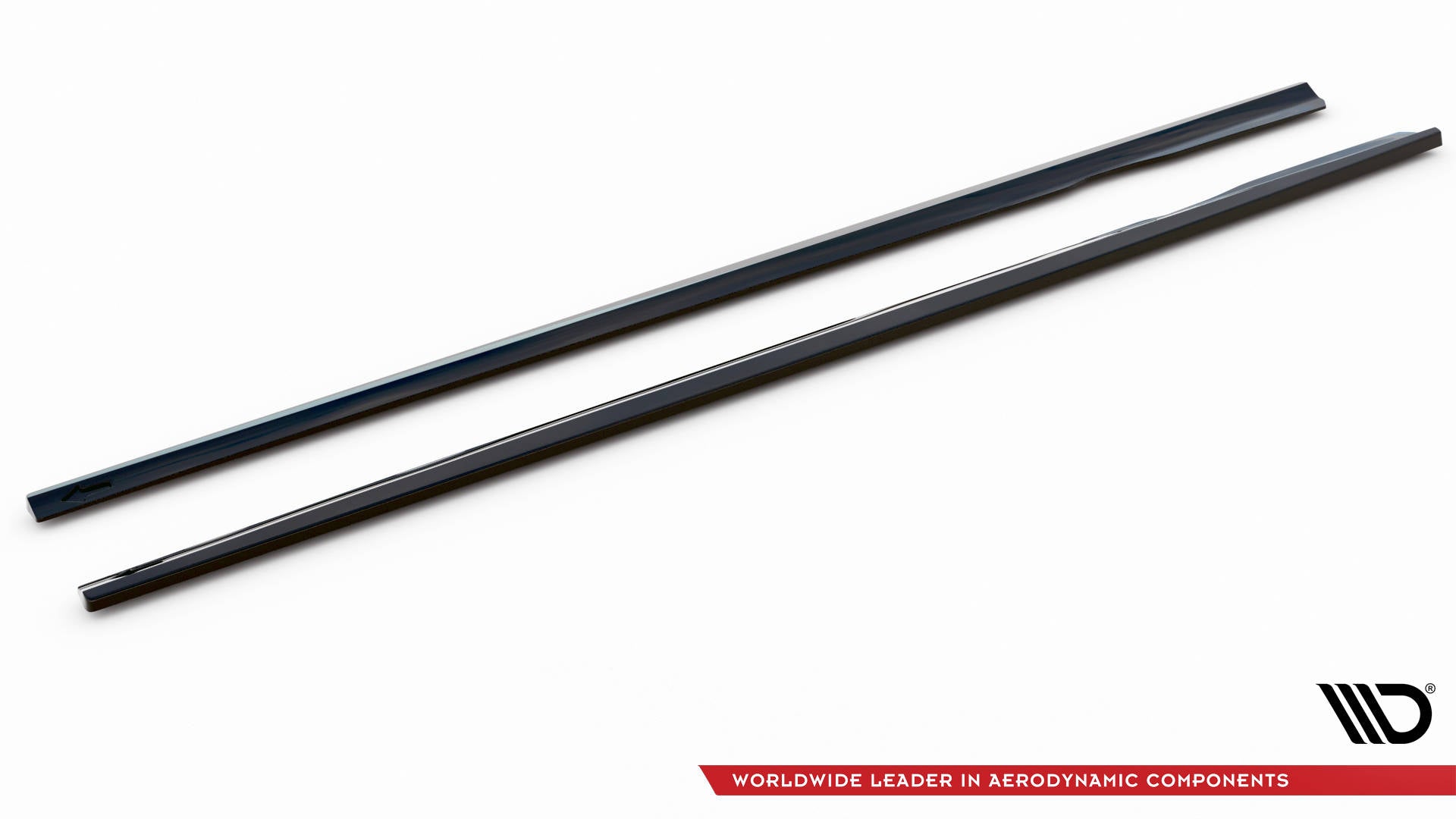 Seitenschweller Ansatz für Mercedes-Benz E AMG-Line W213 Facelift schwarz matt