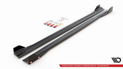 Seitenschweller Ansatz für + Flaps V.2 für Mercedes-AMG A45 S