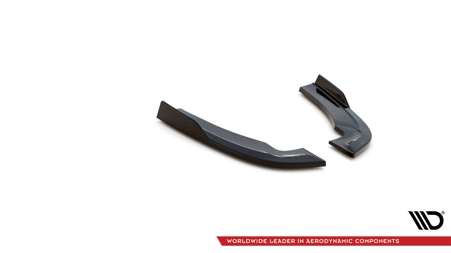 Heck Ansatz Flaps Diffusor für Dodge Charger SRT Mk7 Facelift Carbon Look