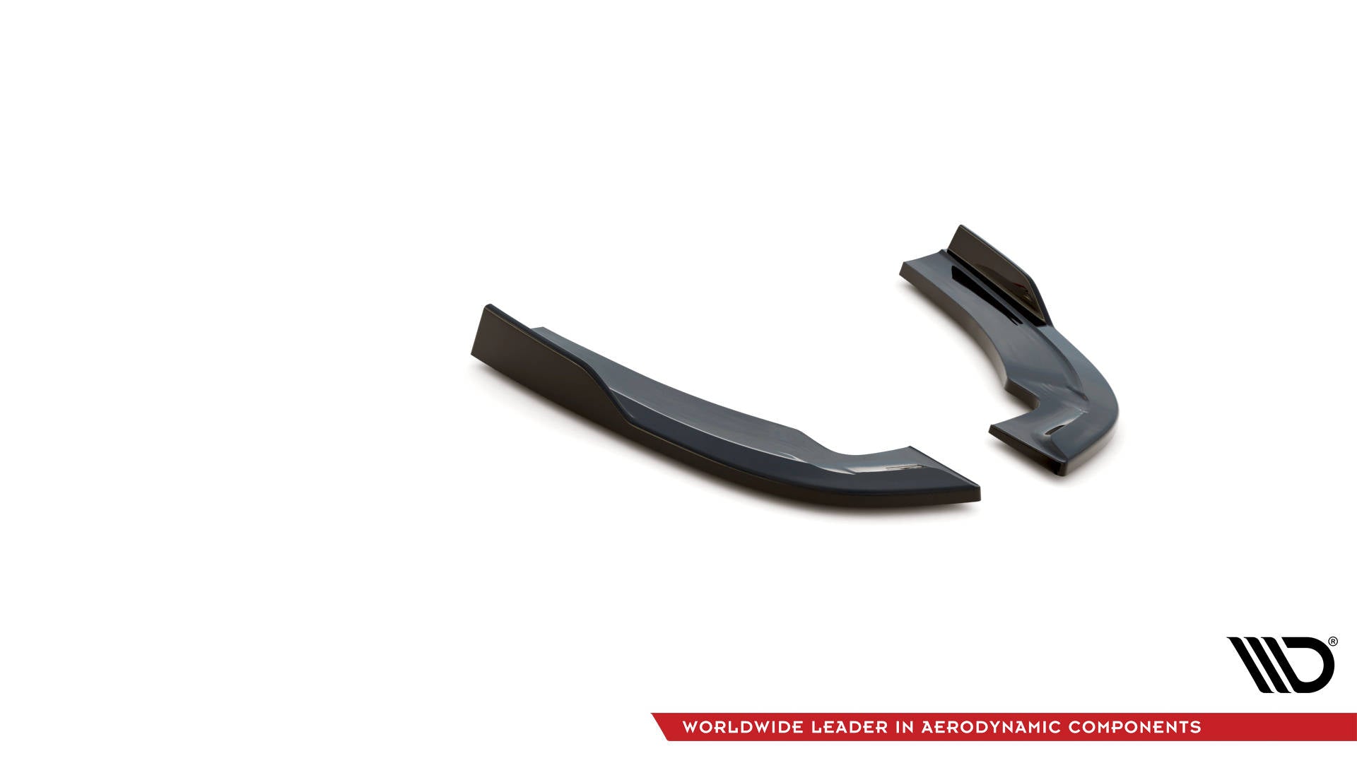 Heck Ansatz Flaps Diffusor für Dodge Charger SRT Mk7 Facelift Carbon Look