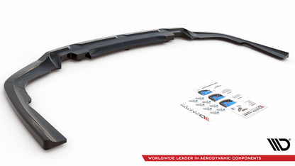 Mittlerer Diffusor Heck Ansatz DTM Look für V.1 BMW X6 M-Paket G06 Carbon Look