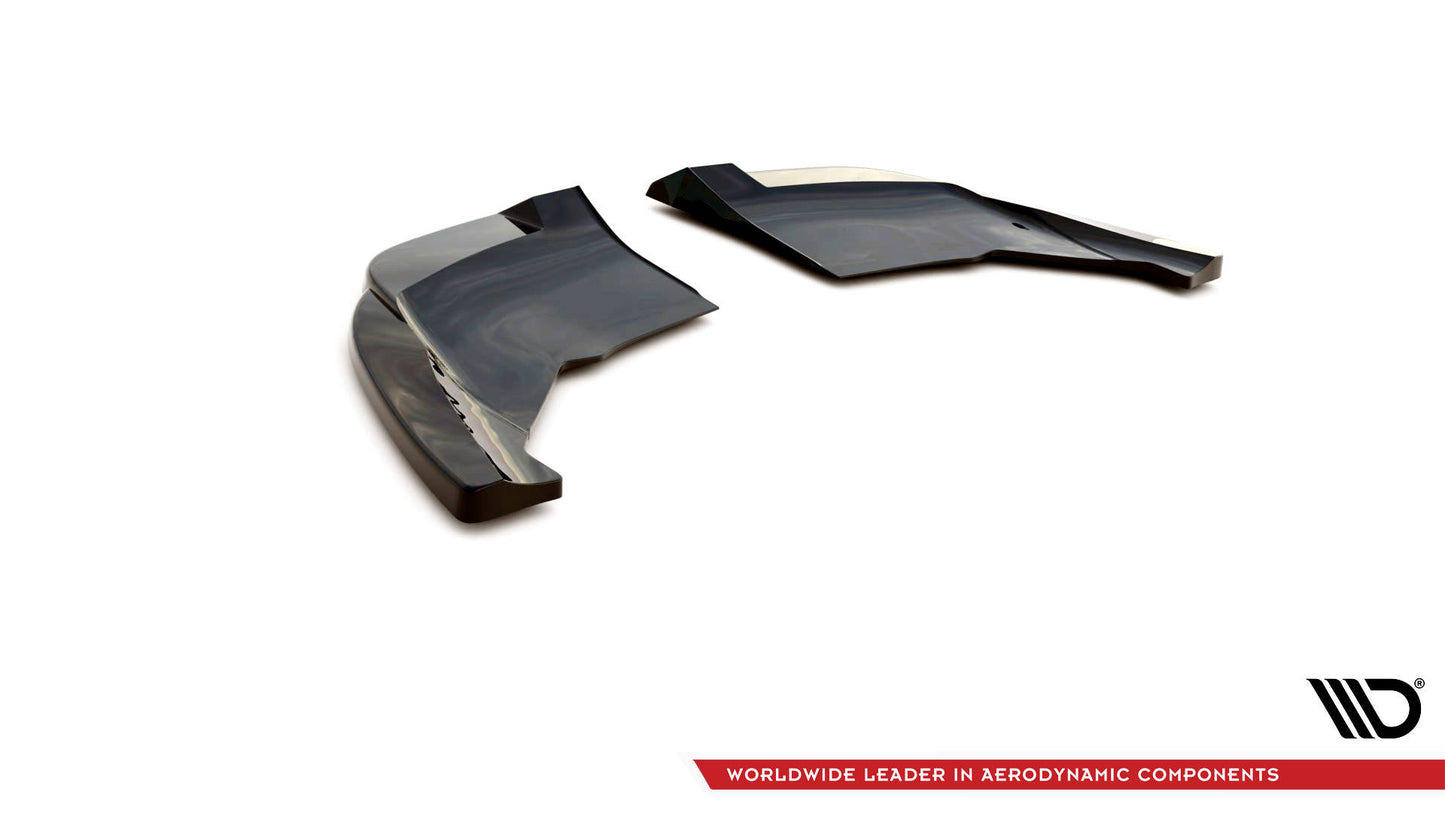 Heck Ansatz Flaps Diffusor V.2 für Cupra Formentor schwarz Hochglanz