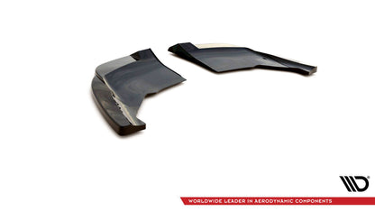 Heck Ansatz Flaps Diffusor V.2 für Cupra Formentor schwarz Hochglanz