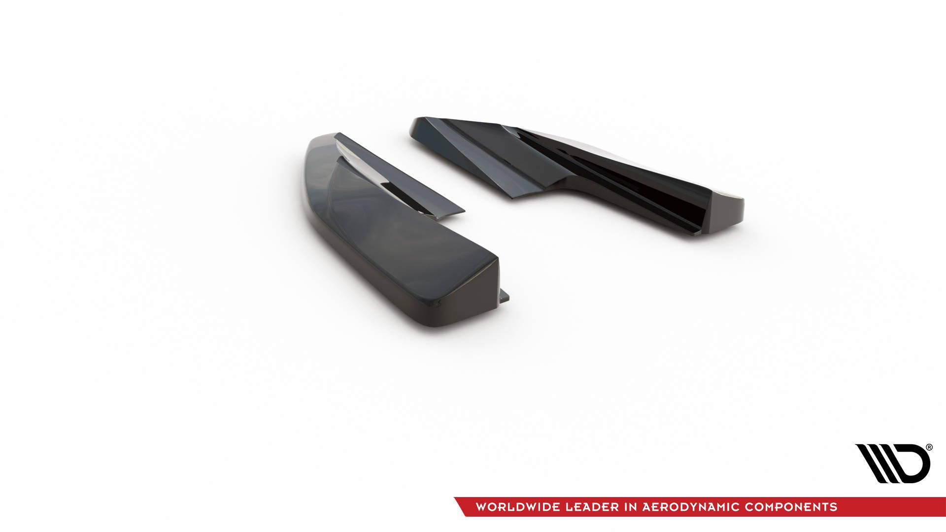 Heck Ansatz Flaps Diffusor V.1 für Audi e-Tron GT / RS GT Mk1 schwarz Hochglanz