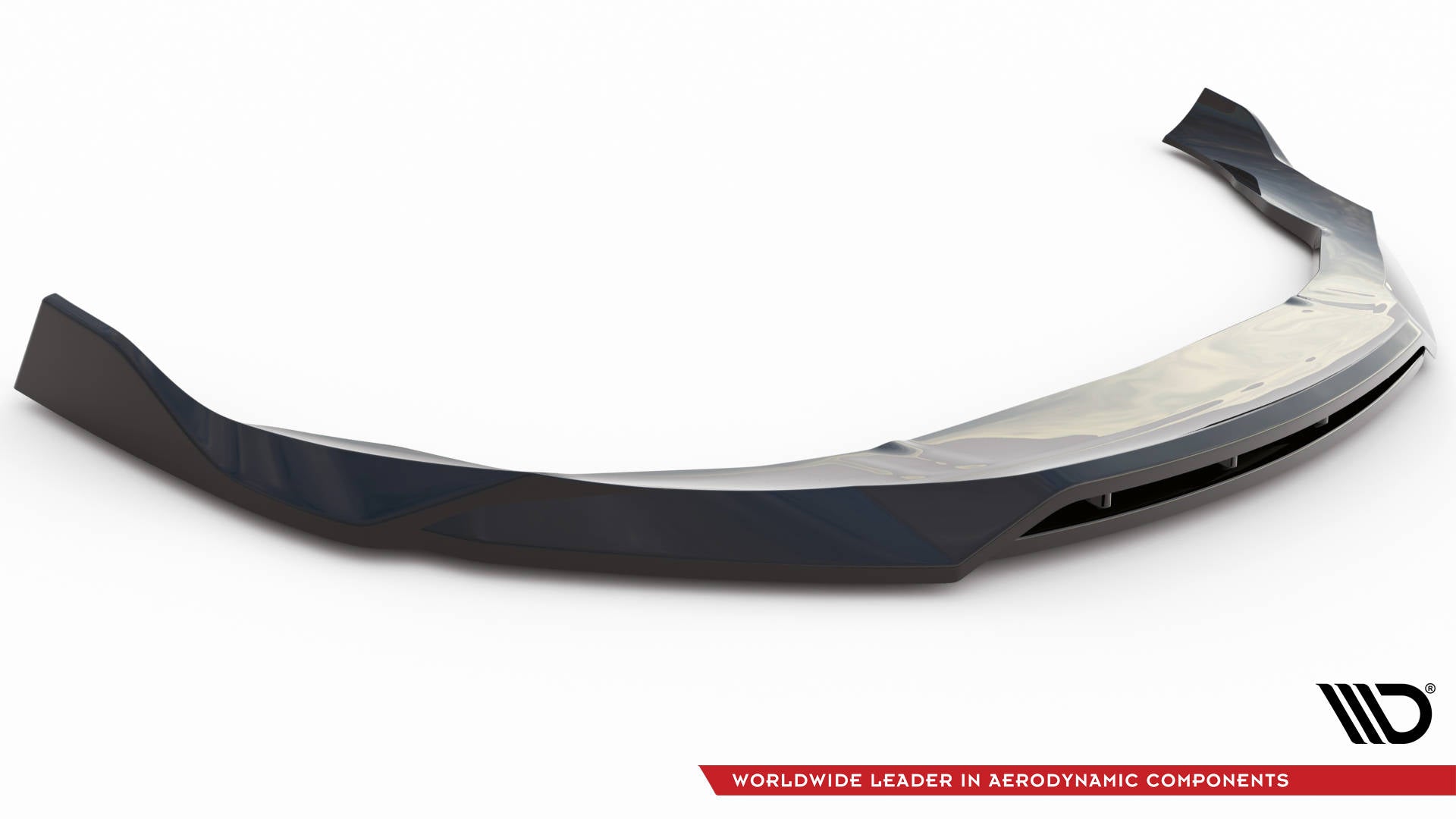 Front Ansatz V.2 für Audi e-Tron GT / RS GT Mk1 schwarz matt