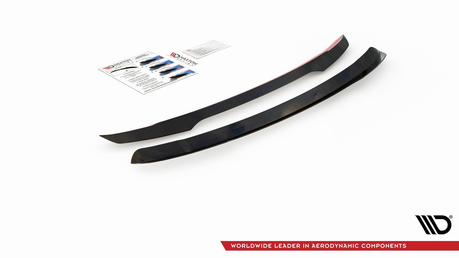 Spoiler CAP für Mercedes-Benz C Kombi S205 schwarz Hochglanz