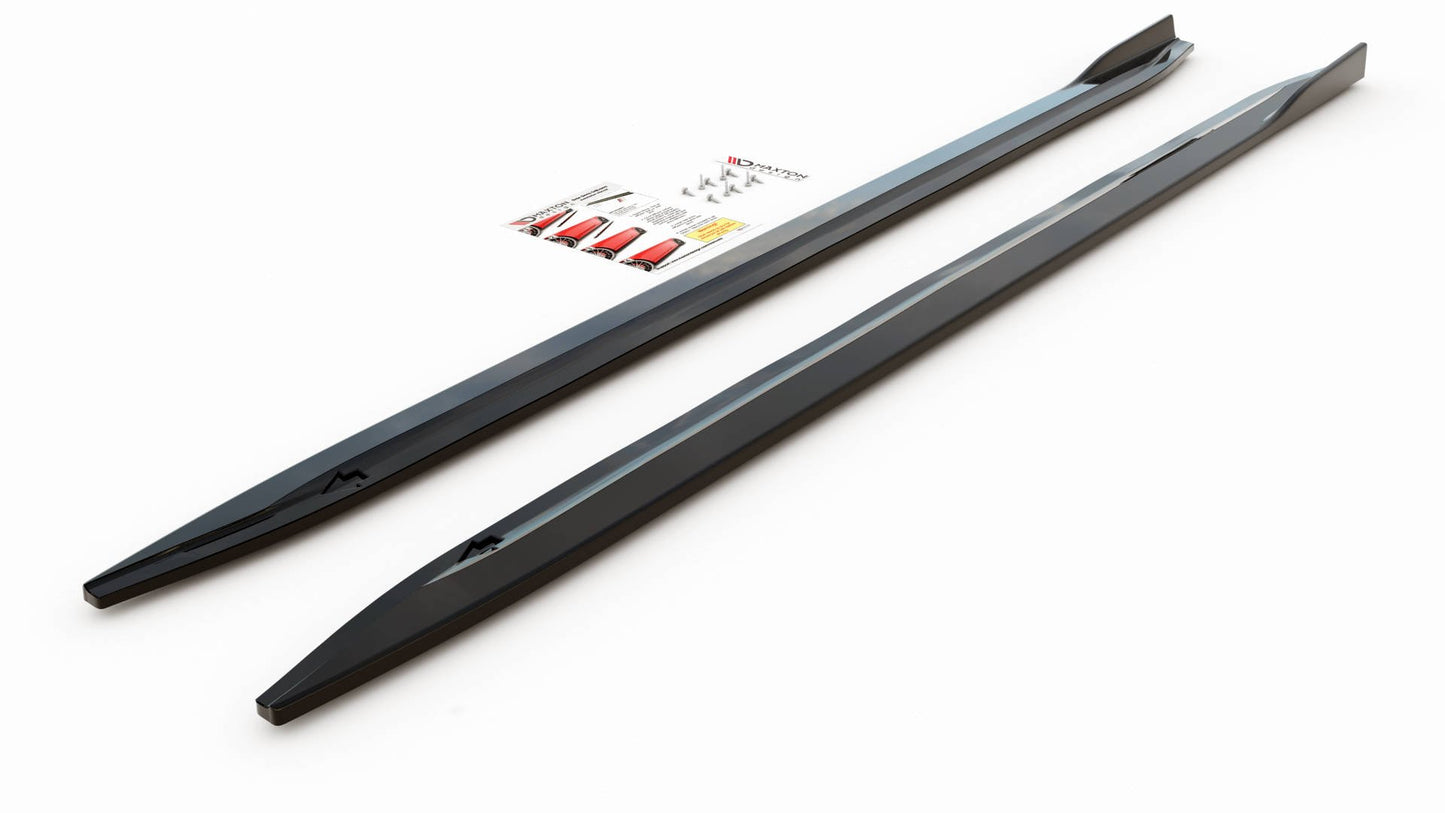 Seitenschweller Ansatz für V.1 für BMW M4 G82 Carbon Look