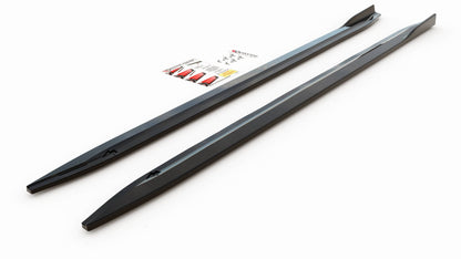 Seitenschweller Ansatz für V.1 für BMW M4 G82 Carbon Look