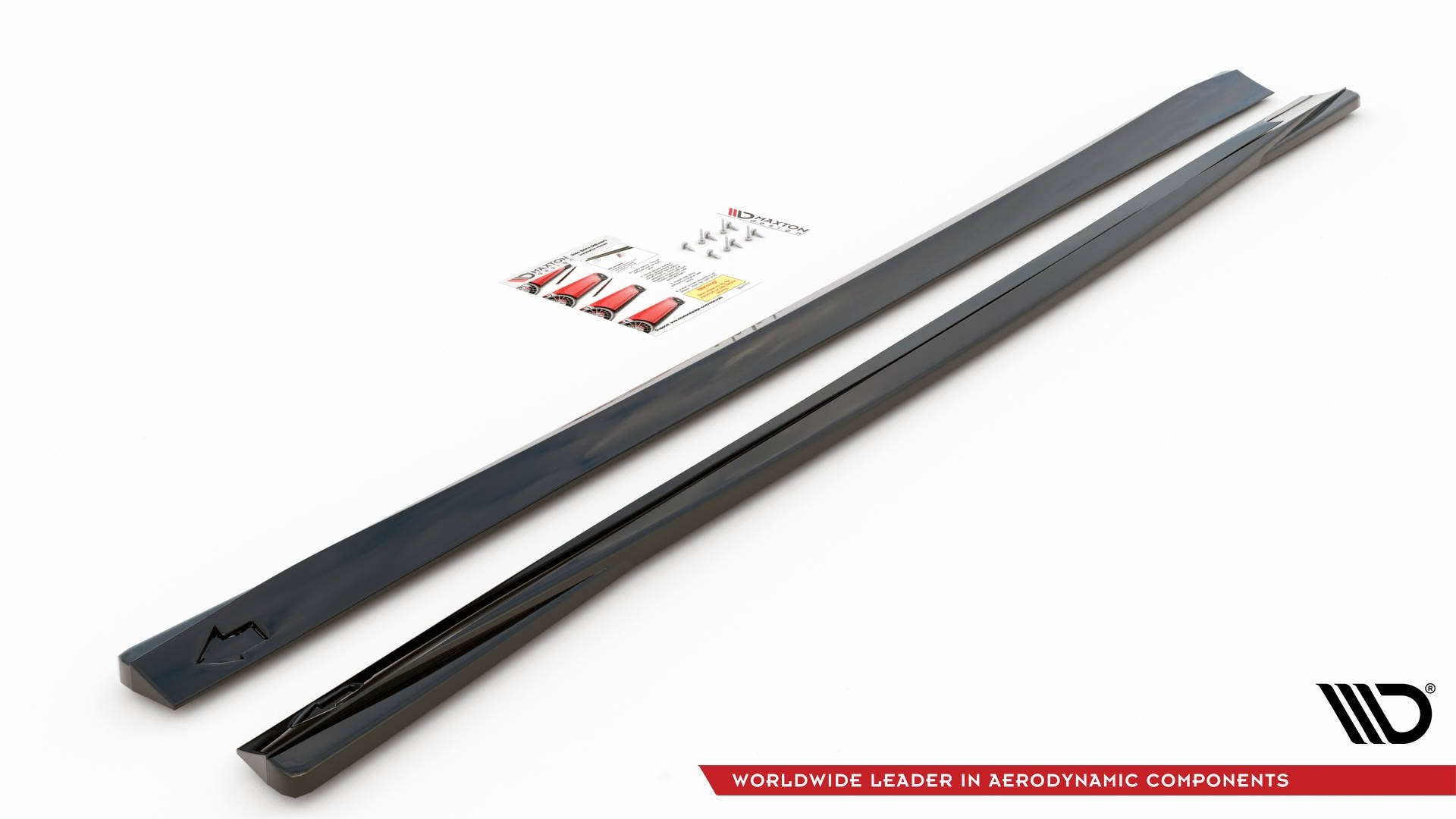 Seitenschweller Ansatz für Volvo V90 Mk2 Carbon Look