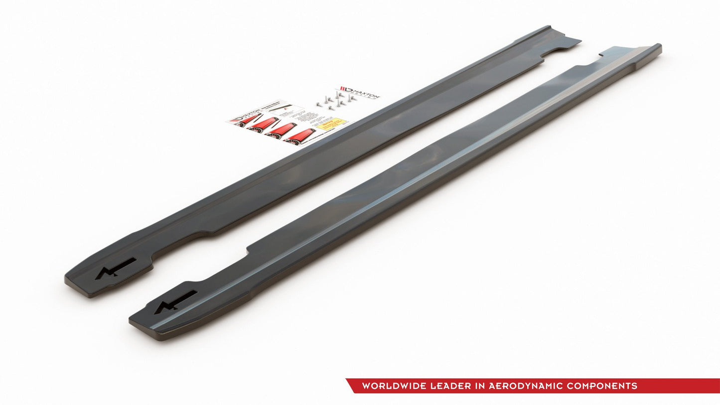 Seitenschweller Ansatz für V.4 Hyundai I30 N Mk3 / Mk3 FL Hatchback/ Fastback Carbon Look