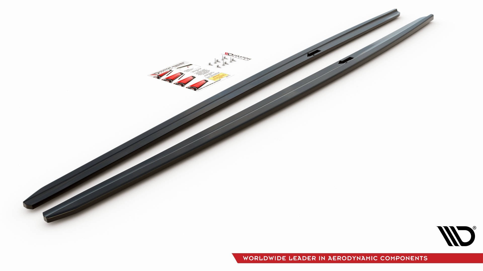 Seitenschweller Ansatz für V.2 für BMW 5er F10/F11 M-Paket Carbon Look