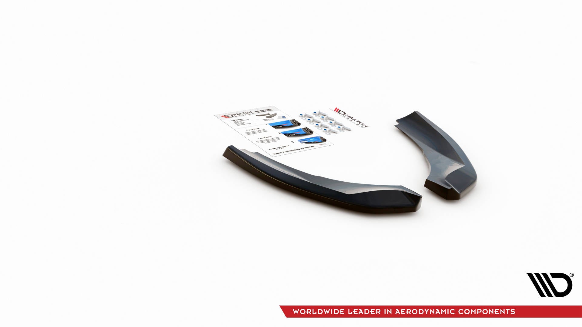 Heck Ansatz Flaps Diffusor für BMW Z4 M-Paket G29 schwarz matt