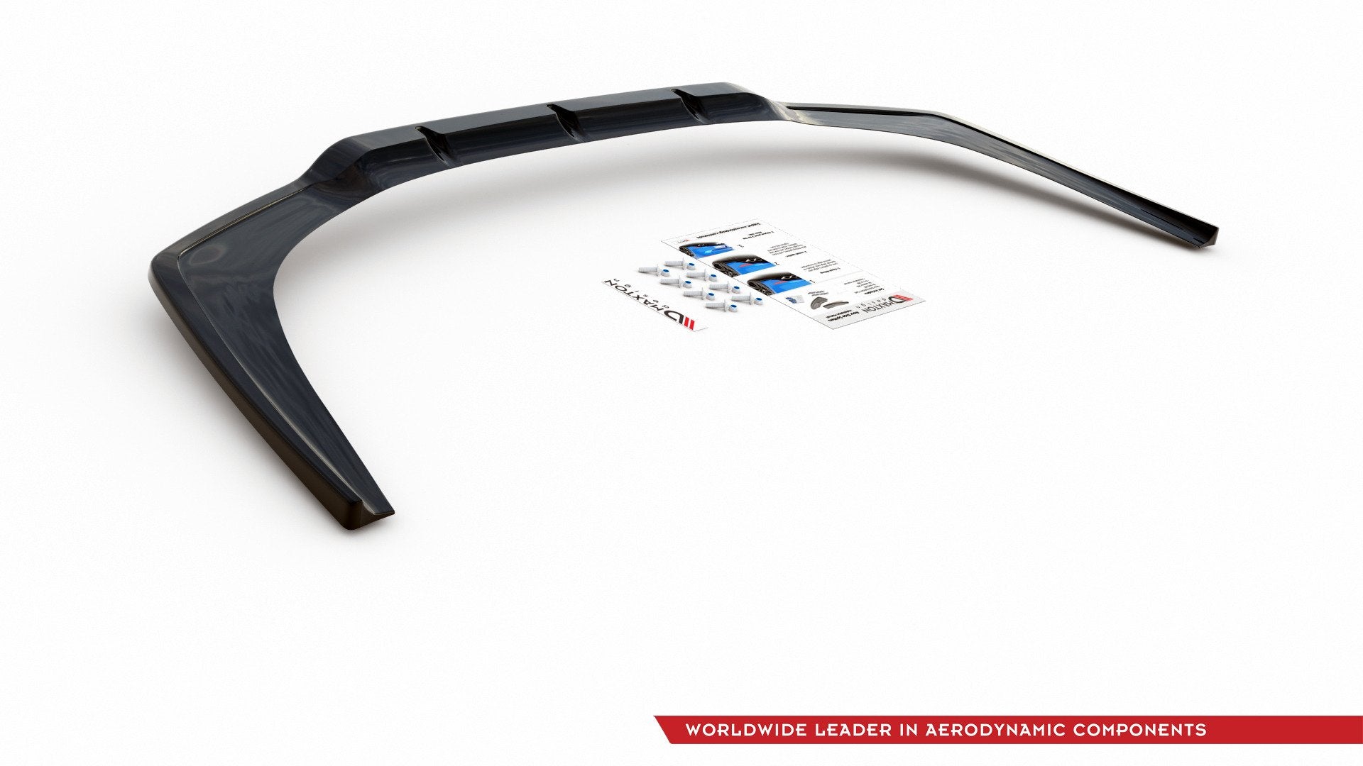 Mittlerer Diffusor Heck Ansatz für BMW 8 Coupe M-Paket G15 Carbon Look