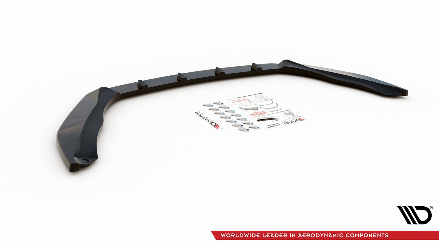 Front Ansatz V.3 für Skoda Octavia RS Mk3 schwarz matt