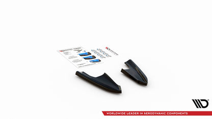 Heck Ansatz Flaps Diffusor V.3 für Volkswagen Golf R Mk8 schwarz matt