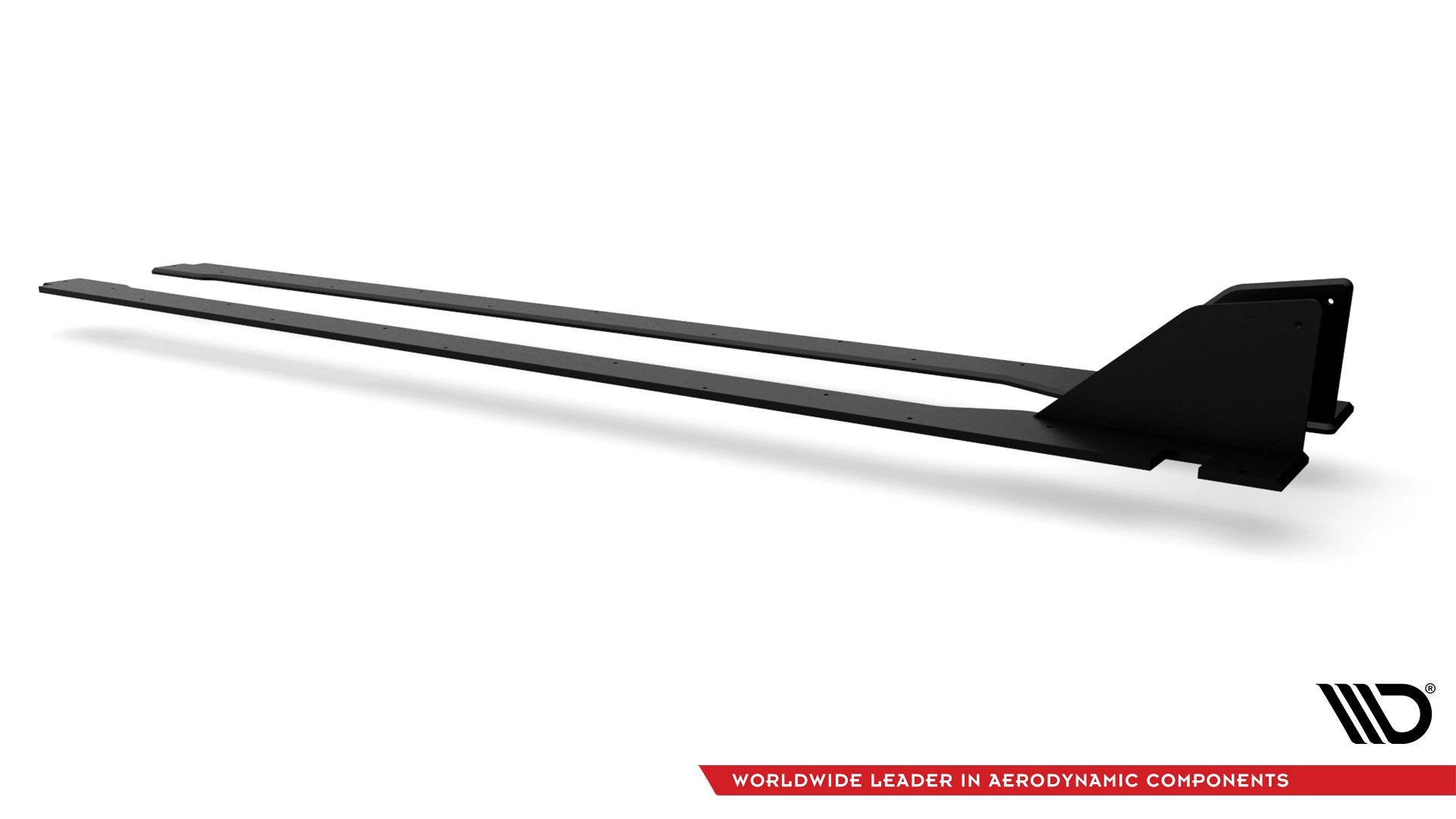 Robuste Racing Seitenschweller Ansatz für für Honda Civic X Type-R