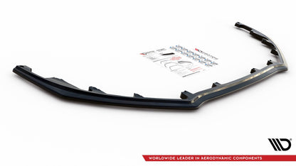 Front Ansatz für Renault Megane Mk.4 GT-Line schwarz matt