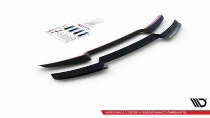 Spoiler CAP V.2 für Audi RS6 C7 schwarz Hochglanz