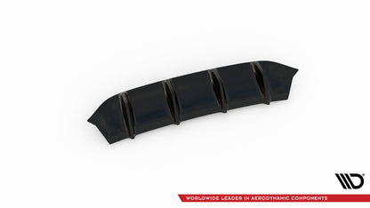 Diffusor Heck Ansatz für Mercedes-Benz GLE Coupe 63 AMG C292 Carbon Look